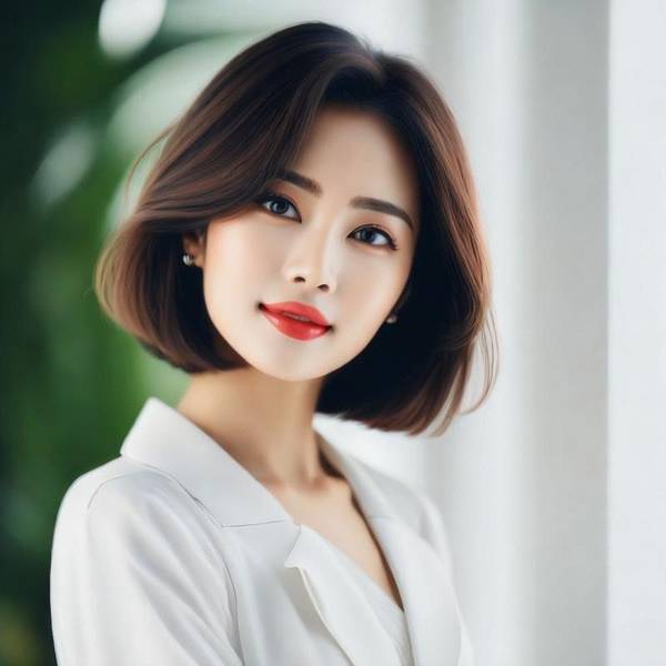 鵝蛋臉適合什么發型短發，鵝蛋臉短發發型精選完美適配指南