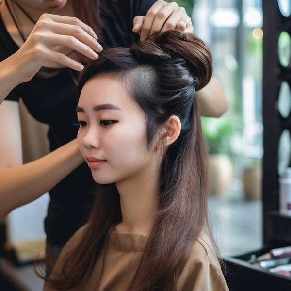 自己盤頭發(fā)簡單好看的步驟，盤發(fā)七步速成法：輕松打造三款優(yōu)雅日常發(fā)型