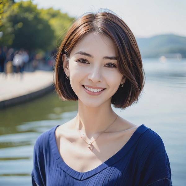 鵝蛋臉適合什么發型短發，鵝蛋臉短發發型精選完美適配指南