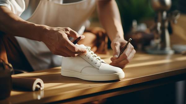 小白鞋系鞋帶的漂亮方法，帆白扣鎖：三步系出芭蕾感蝴蝶結優雅秘技