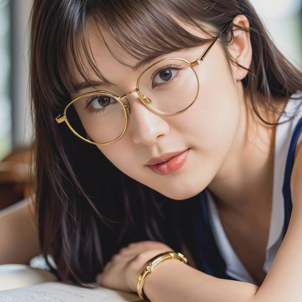 圓臉適合什么樣的鏡框，圓臉選對鏡框，秒變高級臉型完美搭指南