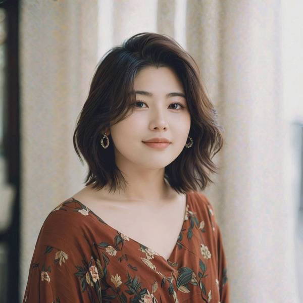 圓臉適合長(zhǎng)發(fā)還是短發(fā)，圓臉優(yōu)選長(zhǎng)發(fā)造型，氣質(zhì)修飾更勝短發(fā)