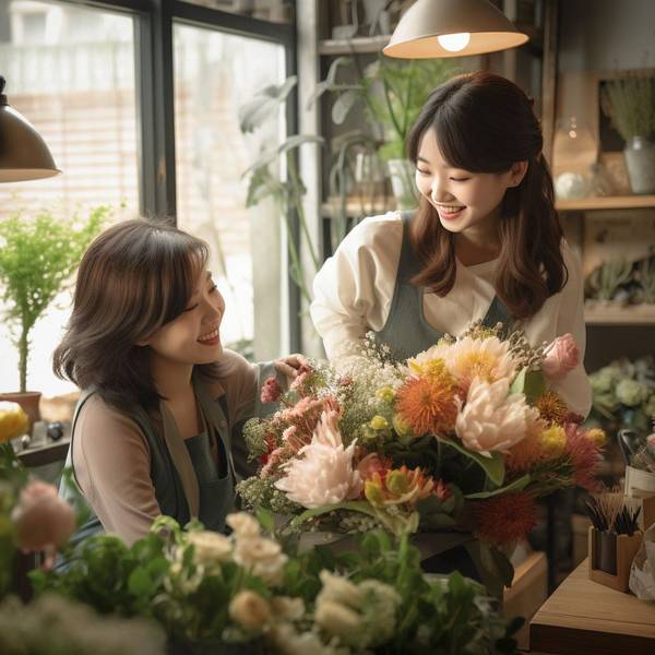 花系列，托起家庭的幸福花語與人生意義