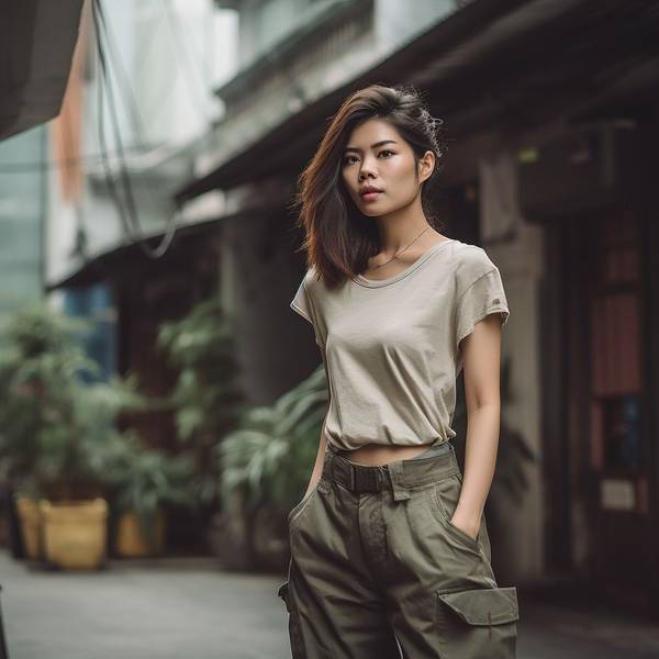 卡其色適合什么膚色的人，卡其色穿搭指南：找到最適合你的膚色匹配方案