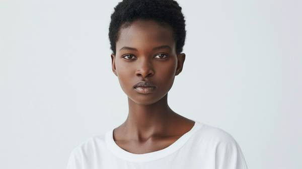 黑的人穿白色好看嗎，黑白映襯間，膚深更顯純凈底美