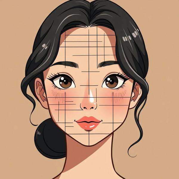 顴骨高和顴弓高區別圖，以對比圖表形式清晰展示顴骨高與顴弓高的區別，包含示意圖和標注文字，風格簡潔明了，便于理解兩者差異