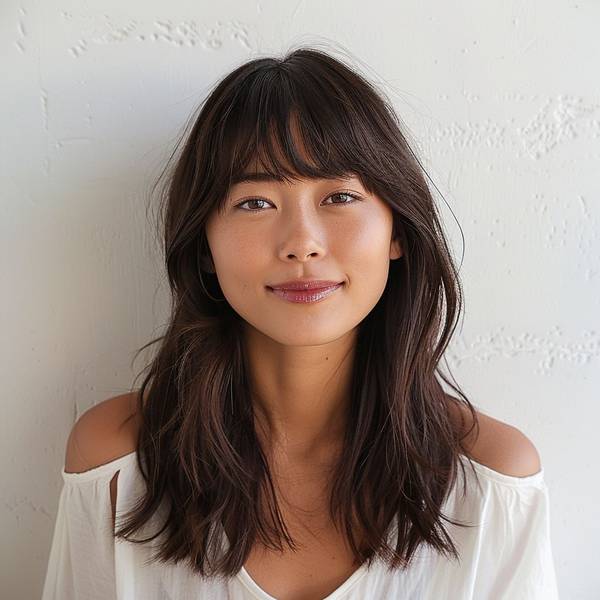 方型臉適合什么劉海，方形臉福音：三款修飾臉型的絕佳劉海選擇