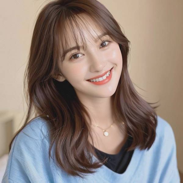 八字劉海適合什么臉型，8款劉海改造方臉圓臉，精準(zhǔn)修飾臉型缺陷