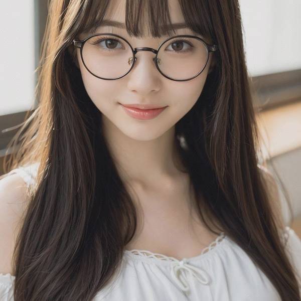 戴眼鏡適合什么劉海，八款修飾臉型眼鏡劉海造型，拯救近視眼時尚困局