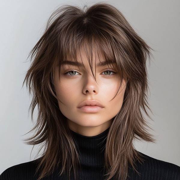 什么臉型適合斜劉海，彰顯臉型優勢：斜劉海的完美匹配法則