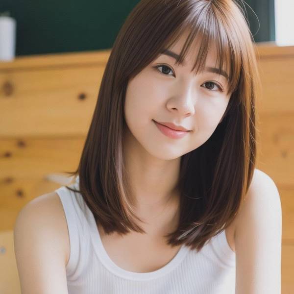 瓜子臉適合什么劉海，瓜子臉最適合這4款修顏劉海設計