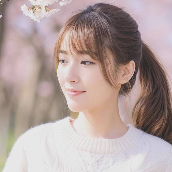 扎高馬尾適合什么劉海，最適合扎高馬尾的劉海搭配技巧，修飾臉型更顯氣質