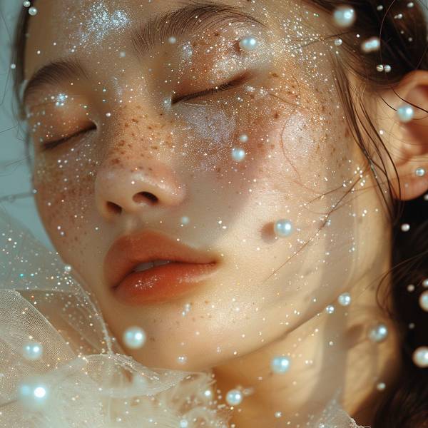 珍珠粉洗臉的正確方法，珍珠煥膚潔面六步法告別黑頭暗沉