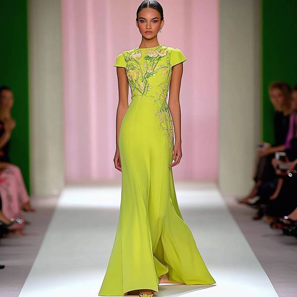 今年流行什么顏色的連衣裙，本季焦點：薄荷綠與玫瑰粉連衣裙引領2025夏日時尚風潮