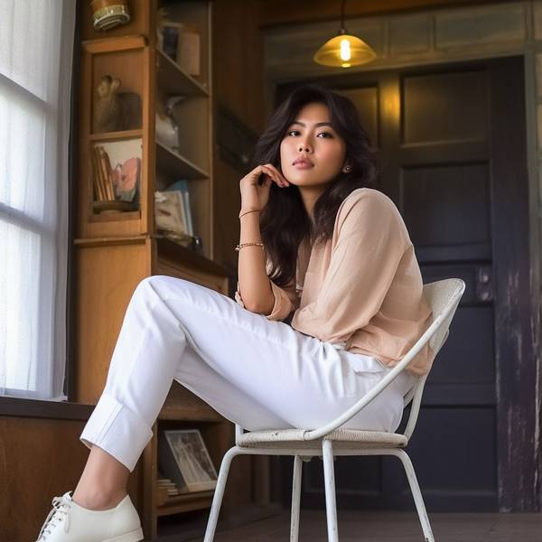 白色運動褲配什么上衣好看，白色運動褲搭配指南：從休閑到高級的配色方案