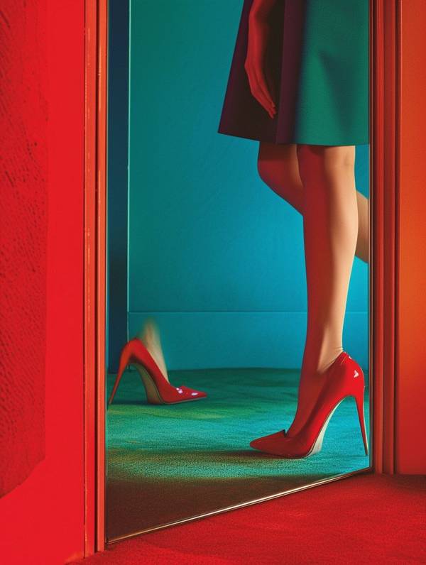 紅色的鞋子怎么搭配衣服，紅色鞋子的萬能搭配指南：從職場到約會的完美造型法則