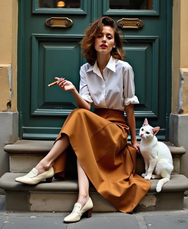 樂福鞋怎么搭配衣服，春秋新風(fēng)尚：樂福鞋4種搭配方案打造簡約高級感