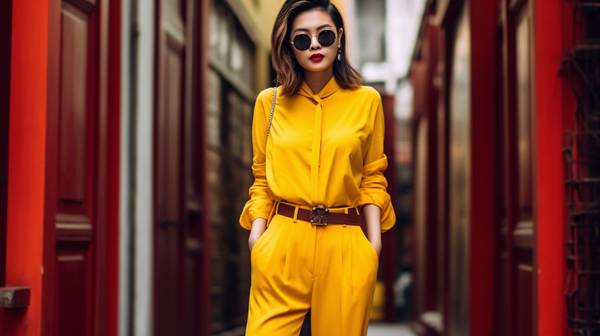 皮膚黃適合穿什么顏色的衣服，10種顯白配色方案：黃皮穿搭色彩指南