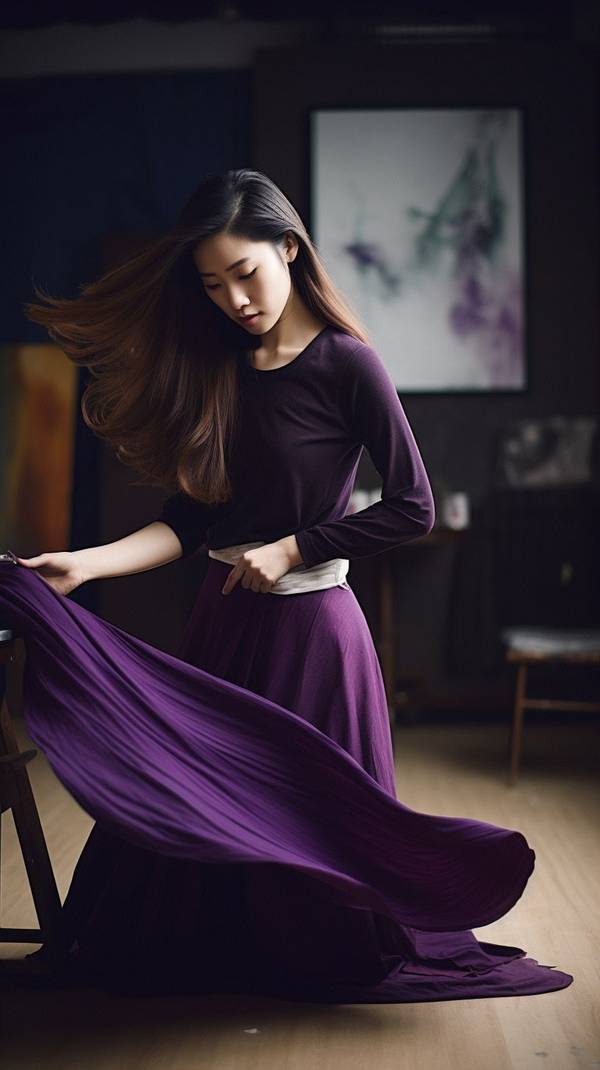 紫色裙子配什么顏色上衣，紫色上衣與這5種顏色搭配展現(xiàn)優(yōu)雅魅力