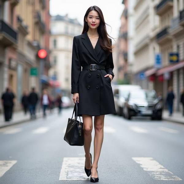 黑色連衣裙配什么鞋子好看，黑色連衣裙搭配這五雙鞋子時髦又顯高