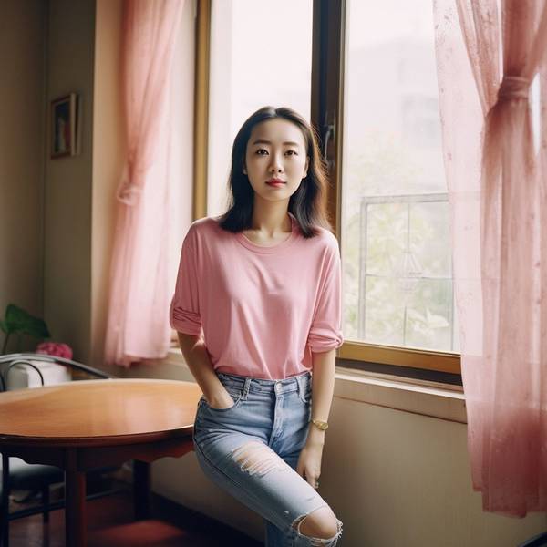 粉紅色的t恤怎么搭配，甜美潮搭手冊：5種粉紅T恤吸睛穿搭法則