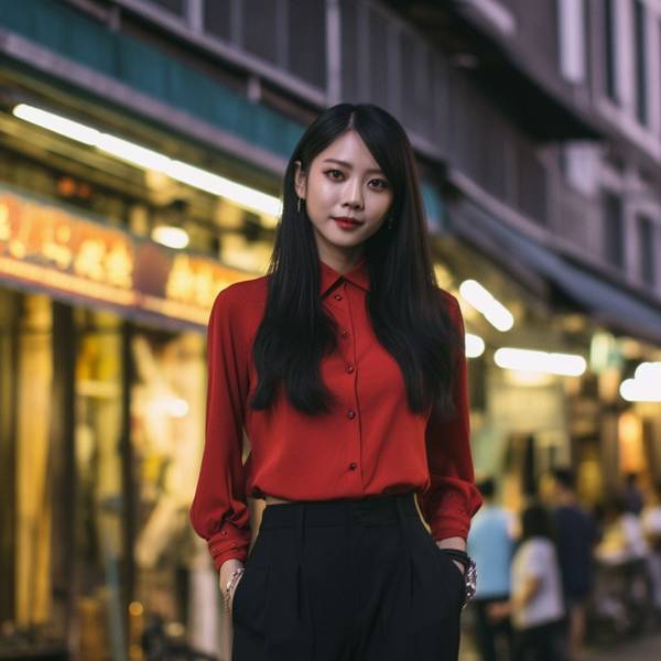 棗紅色上衣配什么顏色褲子，棗紅色上衣搭配經典色褲裝萬能配色法則