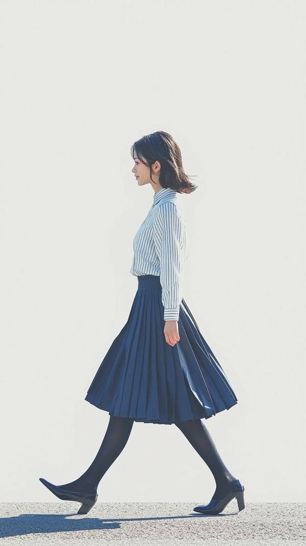 藏藍色裙子配什么顏色襪子，藏藍半裙配色指南：這5種襪子搭配最優(yōu)雅高級