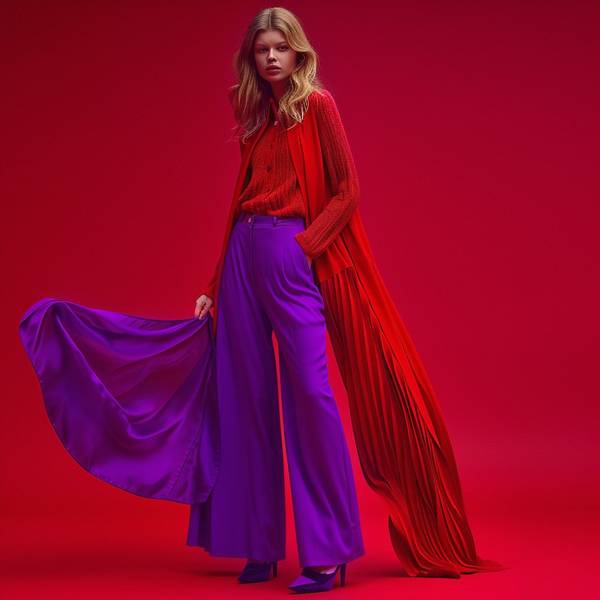 紅色褲子搭配什么顏色上衣，紅褲亮眼穿搭指南：五種最佳配色方案引領(lǐng)秋冬潮流