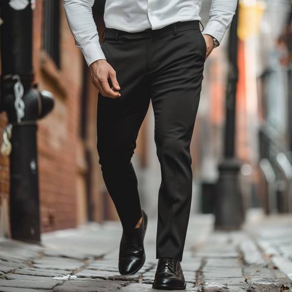 黑色褲子配什么顏色鞋子，最適合黑色褲子的5種鞋色搭配與避坑指南