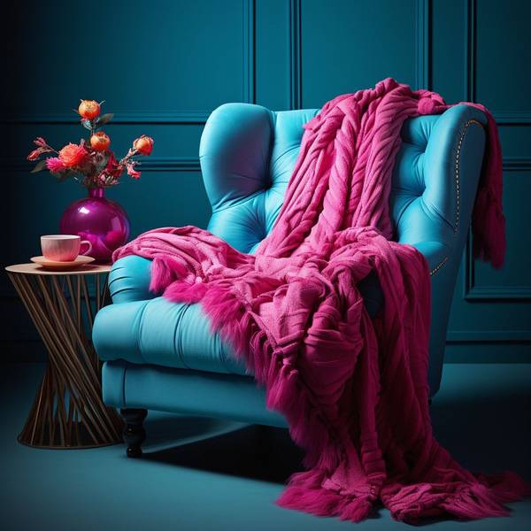 藍(lán)色加粉色是什么顏色，雙色調(diào)交融：藍(lán)粉疊加誕生的神秘洋紅色