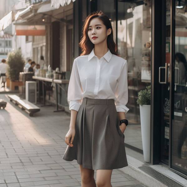 灰色雪紡上衣怎么搭配，灰色雪紡上衣搭配指南：輕盈質(zhì)感重塑職場與日常時尚