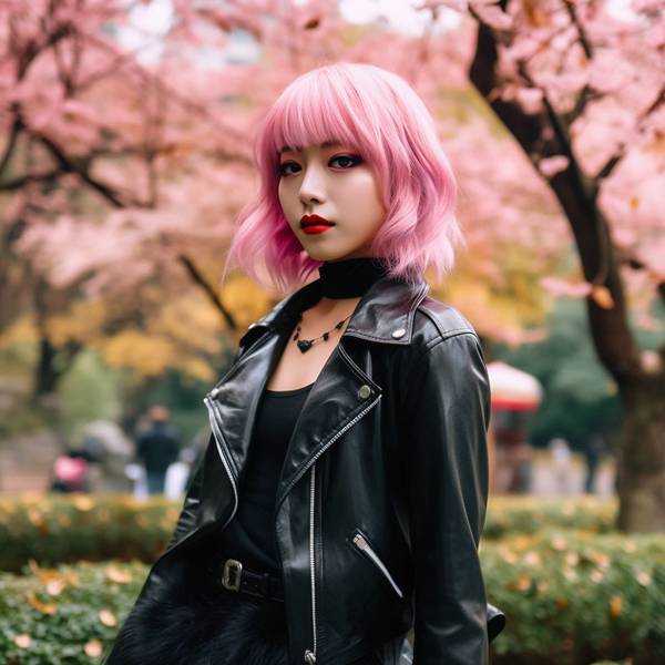 粉色頭發怎么搭配衣服，粉發女孩的穿搭密碼與配色全攻略