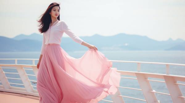 裸粉色長裙配什么上衣，裸粉色長裙的絕美上衣搭配指南