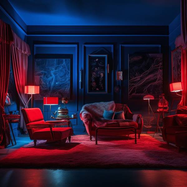 藍色加什么顏色是紫色，藍色與紅色交融，奏響神秘的紫色交響詩篇