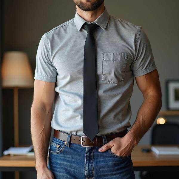 藍色牛仔褲配什么顏色短袖，藍色牛仔褲搭配這4種顏色短袖效果更出眾