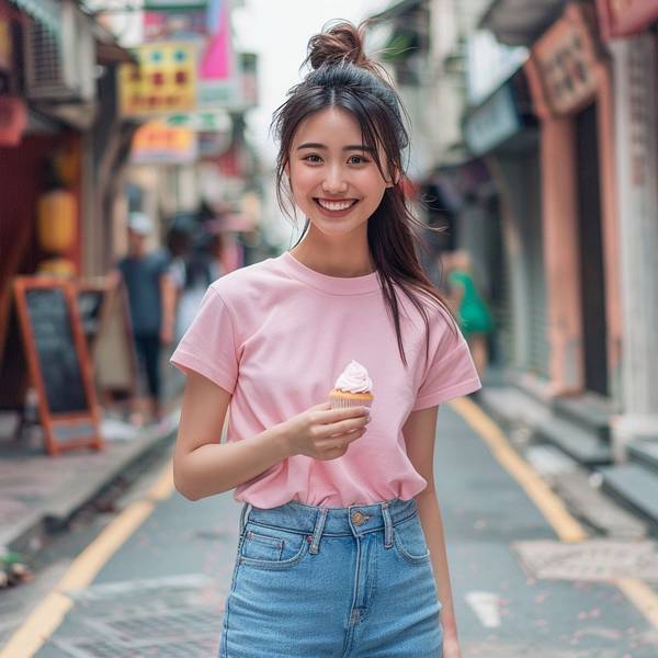 粉色上衣配什么顏色褲子，18套粉色上衣配色方案點亮你的少女感穿搭