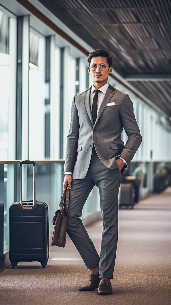灰色西裝配什么顏色鞋子，灰色西裝與鞋履色彩搭配終極指南