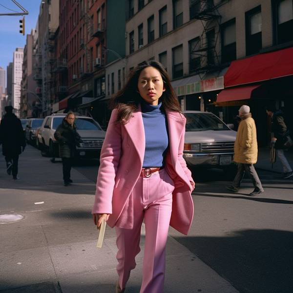粉色褲子配什么上衣，春日出街首選：粉色褲子的20種絕美上衣搭配法則