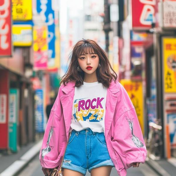 粉色短褲配什么顏色上衣，粉系穿搭秘籍：8種配色解鎖粉色短褲時尚造型