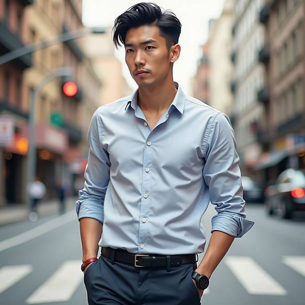 淺藍色衣服配什么顏色褲子，淺藍色上衣配色指南七種經(jīng)典百搭褲子優(yōu)選