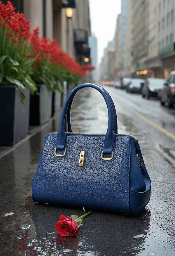 藍色包包配什么顏色衣服，藍色系包包萬能搭配法則：五種絕配色系提案