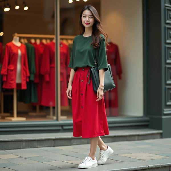 紅色鞋配什么襪子好看，紅色襪子搭配秘籍，完美襯托鞋款的時尚法則