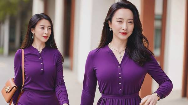 紫色上衣搭配什么顏色的褲子，紫色上衣搭配這3條褲子瞬間提升氣質