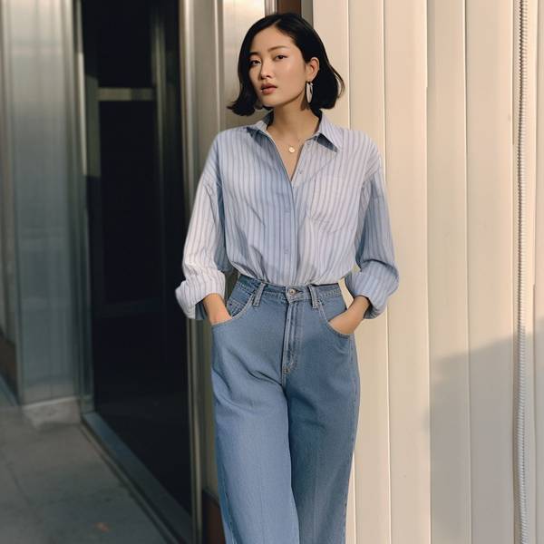 淺藍色上衣配什么顏色褲子好看，淺藍上衣配這幾種褲子顏色最顯氣質