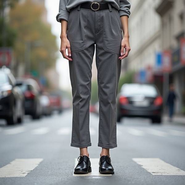 深灰色褲子配什么顏色上衣好看，深灰長褲配色指南五種氣質穿搭法則