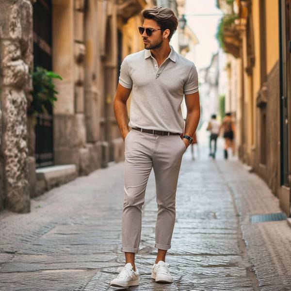 灰色上衣配什么顏色褲子，灰色上衣的8種褲子配色方案與搭配技巧