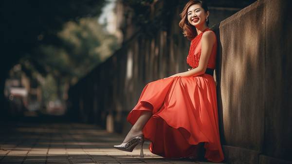 紅色裙子配什么顏色鞋子，紅色裙裝搭配指南：五種經典鞋色點亮時尚造型