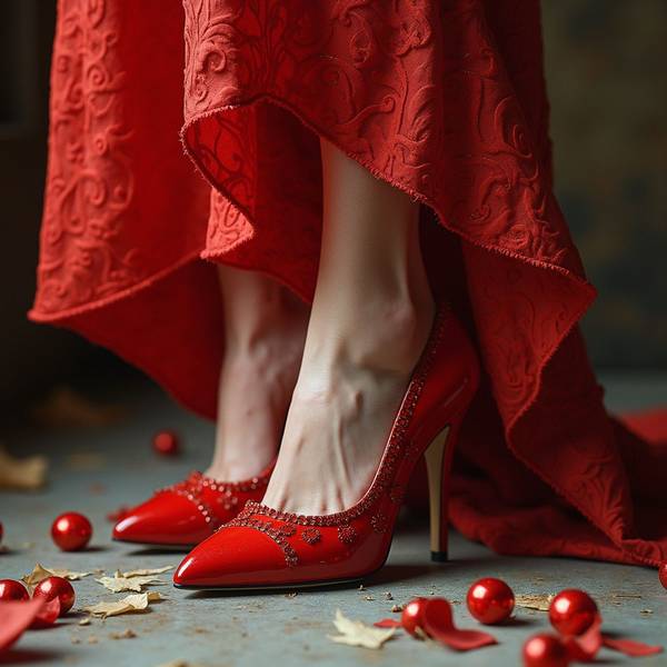 紅色的鞋子怎么搭配衣服，紅色鞋子的萬能搭配指南：從職場到約會的完美造型法則