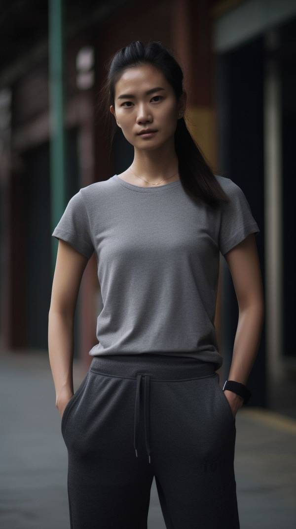 灰色運動褲配什么短袖，九款灰色運動褲搭配技巧 輕松駕馭日常休閑運動風