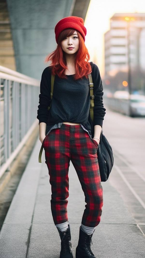 紅色褲子配什么上衣好看，15種絕美搭配法則 解鎖紅色褲子的時(shí)尚穿搭